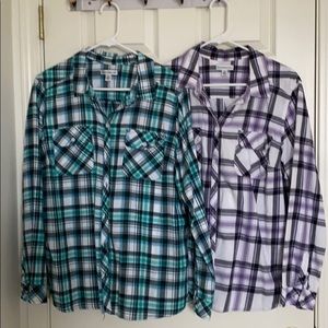 Bundle of Flannel button-ups
